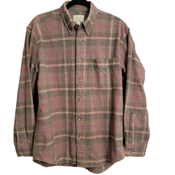 Cabela's flannel long sleeve shirt - Picture 1 of 7